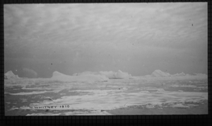 Image of Many icebergs and ice pans